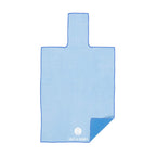Salt & Honey Non-Slip Pilates Reformer Mat Towel (Blue)