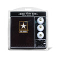 Team Golf Military Army Embroidered Golf Towel, 3 Golf Ball, And Golf Tee Set Gift Set Embroidered Golf Towel, 3 Golf Balls, And