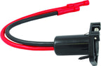 Attwood 14366-6 Heavy-Duty Trolling Motor Connectors 2-Wire 8-Gauge Female Receptacle