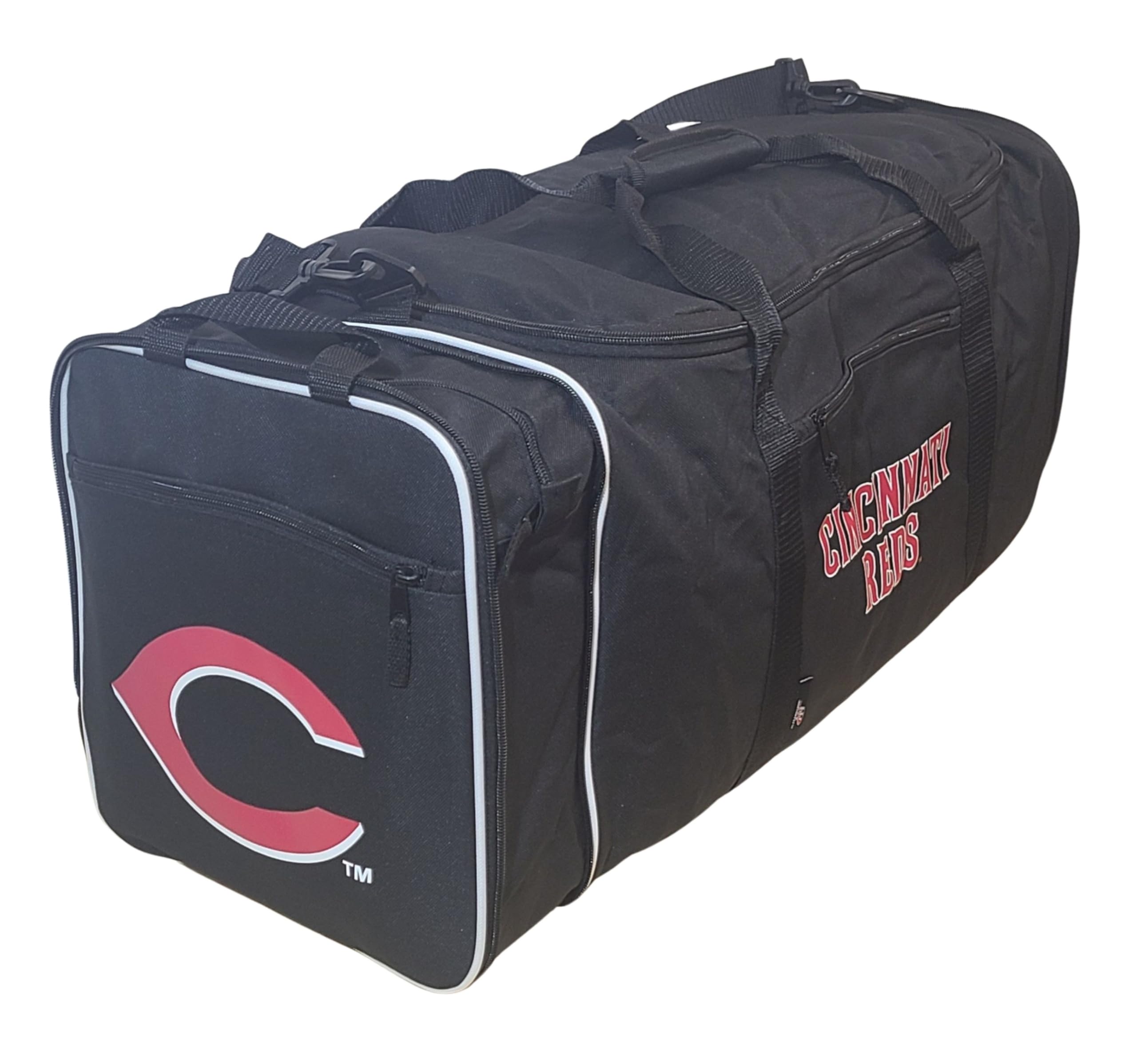 Officially Licensed MLB Extended Steal Duffel Bag (Cincinnati Reds)