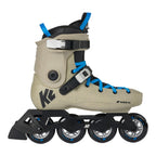 K2 Surge 84 Unisex Urban Inline Skates - Khaki/Blue / M10 / W11