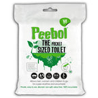 Peebol By Shewee - The Pocket-Sized Toilet - Rapidly Turns 1L Of Urine Into An Odourless, Compostable & Solid Gel. Uk Made, Disp