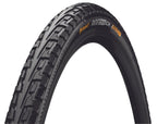 Continental Ride Tour City/Trekking Bicycle Tire, 26X1.75, Black