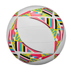 Wilson Avp Movement Volleyball - Official Size, Pink/Yellow/Blue