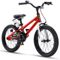 Royalbaby Kids Bike Boys Girls Freestyle Bmx Bicycle With Kickstand Gifts For Children Bikes 18 Inch Red (Rb18B-6R)