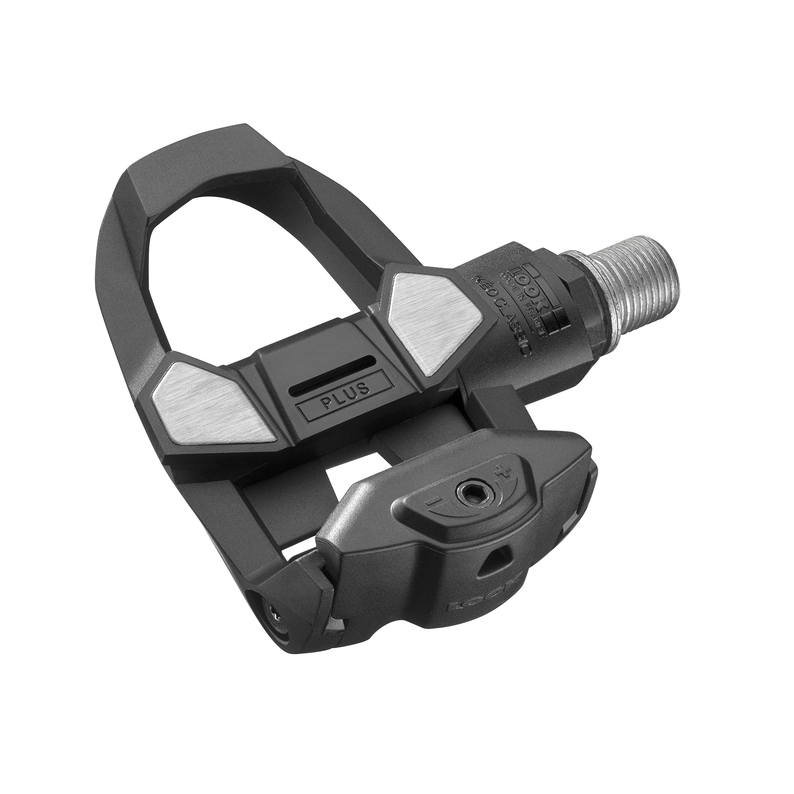 Look Cycle - Keo Classic 3 Plus - Road Bike Pedals -Clipless Pedal - Fast Clip In Pedals, 400 Mma Stainless Steel Platform Area 