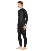 O'Neill Men'S Reactor-2 3/2Mm Back Zip Full Wetsuit, Black/Black, Xls