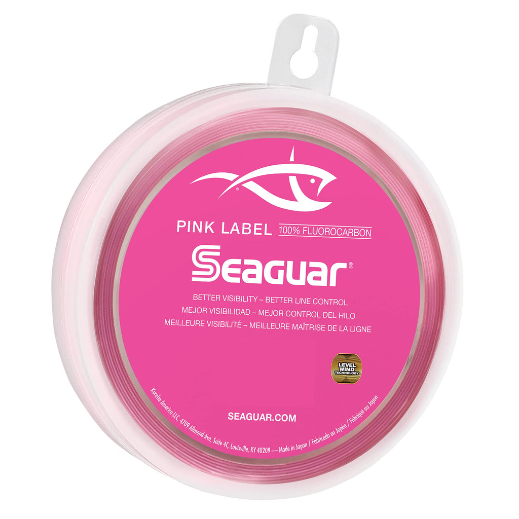Seaguar Pink Label 100% Fluorocarbon Fishing Line 150Lbs, 25Yds Break Strength/Length - 150Pl25