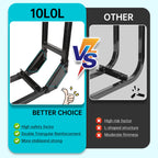 10L0L Newest Universal Golf Cart Rear Seat Safety Grab Bar, Heavy Duty Rear Seat Hand Rail Grab Bar Add Safety To Your Rear Pass