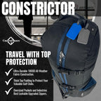 Caddydaddy Golf Constrictor 2 Travel Cover (Black/Navy)