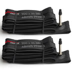 Fincci Bike Inner Tube 700X35C  32C  38C - Presta Valve Inner Tubes 48Mm For Cycle Bicycle Bike Tire - Pack Of 2