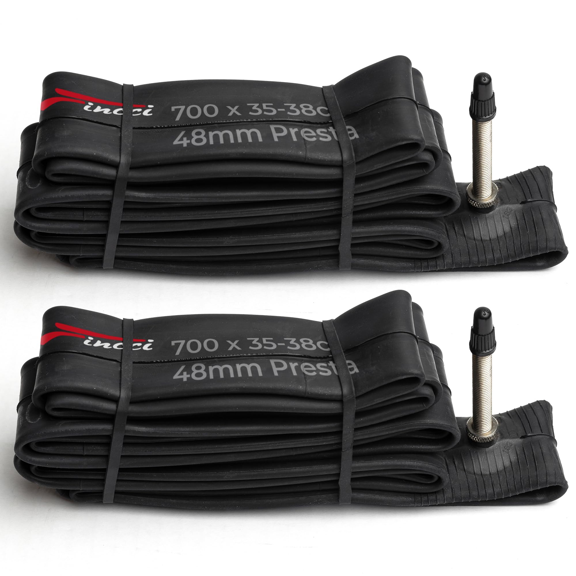 Fincci Bike Inner Tube 700X35C  32C  38C - Presta Valve Inner Tubes 48Mm For Cycle Bicycle Bike Tire - Pack Of 2