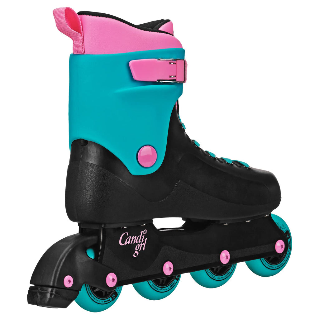 Roller Derby Elite Candi Grl South Beach Molded Inline Skates Rocki Pop Size M09/W10