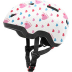 Toddler Bike Helmet, Adjustable Kids Helmets from Infant/Toddler/Baby to Children Girls and Boys, Age 0-2/1-2 Years Old(Love,XS)