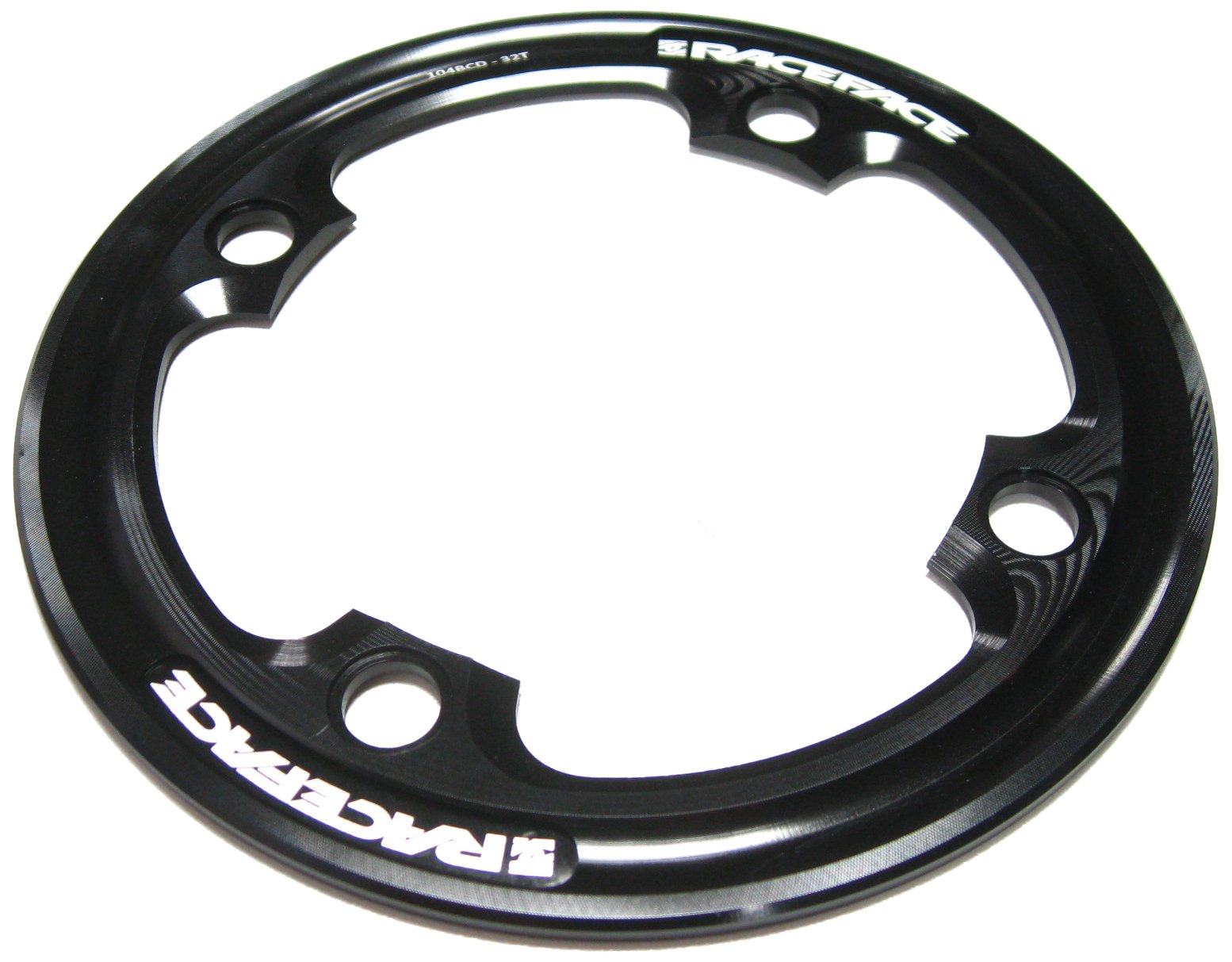 RaceFace Offset Bashguard (Black, 104x36T)