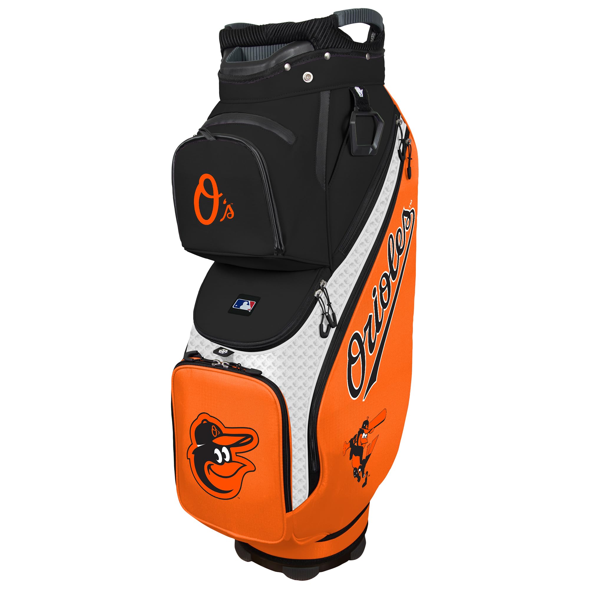 Team Effort Clubhouse Cooler Cart Bag MLB Baltimore Orioles