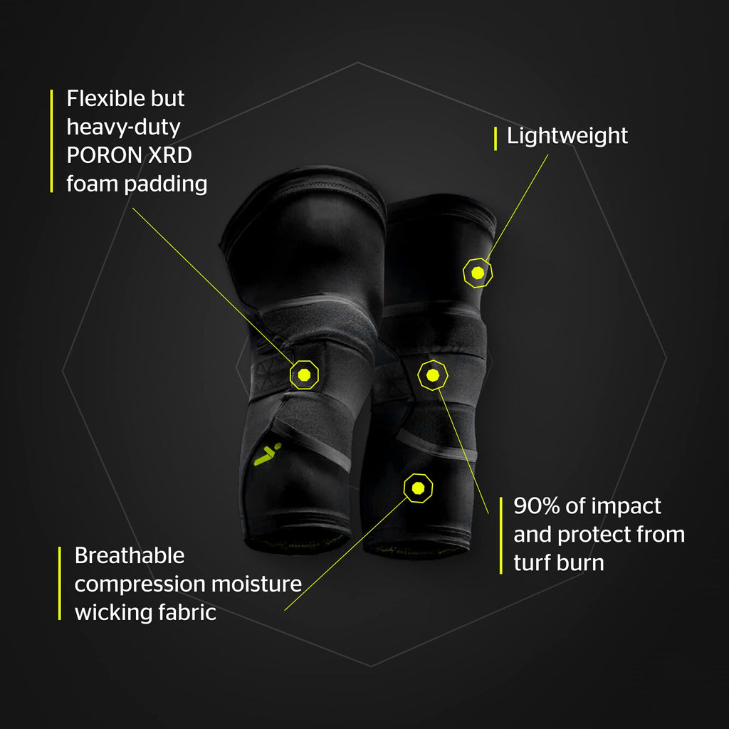 Storelli Bodyshield Knee Guards, High-Impact Protection, Sweat-Wicking, Uv-Resistant Athletic Knee Protection Pads For Soccer &