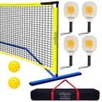 Zdgao Pickleball Set With Net - 22 Ft Pickleball Nets Portable Outdoor Regulation Size, With 4 Pickleball Paddles And 2 Outdoor 