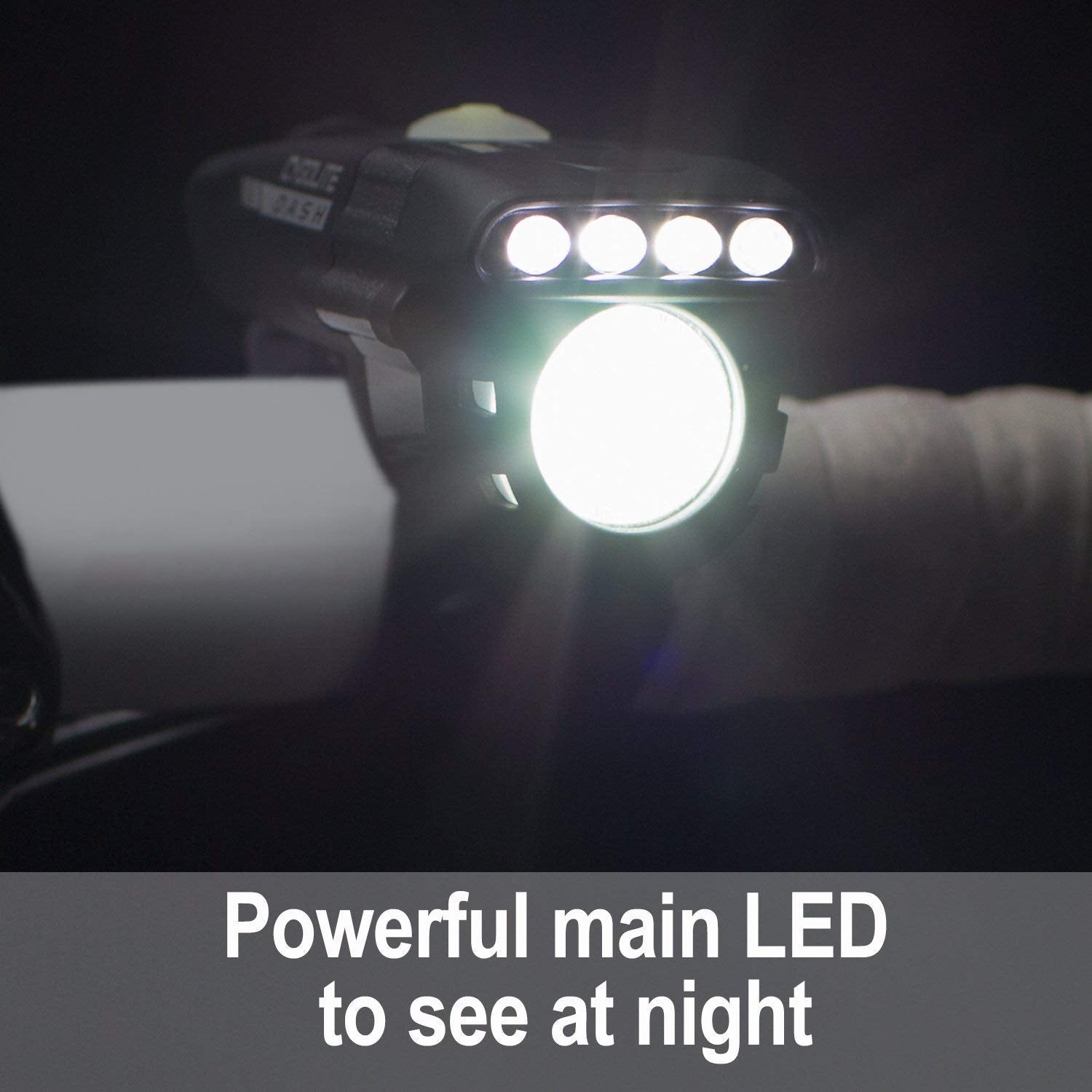 Cygolite Dash Pro 600 Lumen Headlight & Hotrod 50 Lumen Tail Light Usb Rechargeable Bicycle Light Combo Set