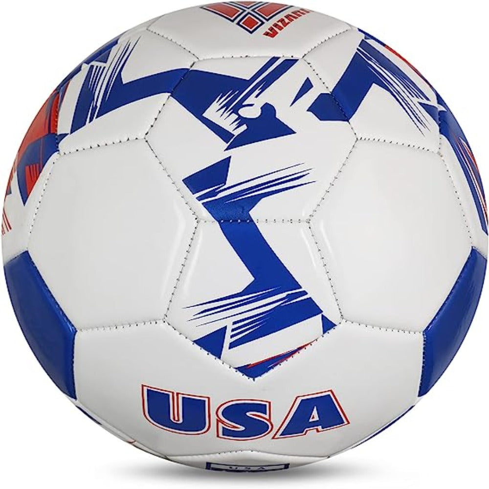 Vizari National Team Soccer Balls / Country Ball - USA White