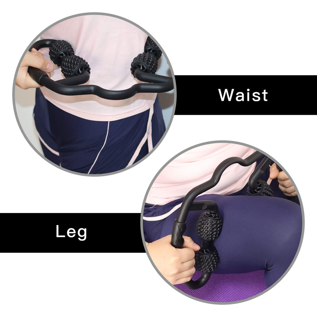 Muscle Roller, Trigger Point Muscle Roller For Calves, Leg, Arms, Tennis Elbow And Golfer Elbow, Foam Roller Deep Massage Tool F