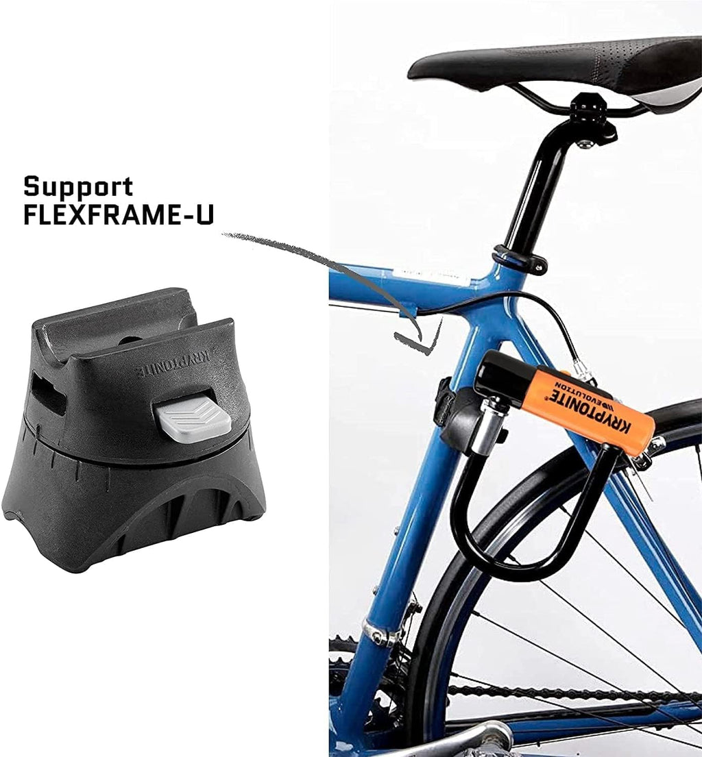 Kryptonite Evolution Mini-5 Bike U-Lock, Heavy Duty Anti-Theft Bicycle U Lock, 13Mm Steel Shackle Mounting Bracket And Keys, Hig