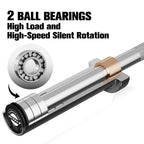 Ritfit Olympic Barbell 4Ft, 2-Inch Weightlifting Bar For Strength Training And Home Gym