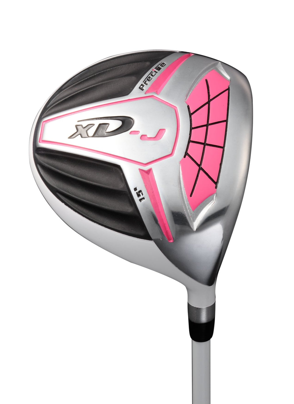 Left Handed Pink Junior Golf Club Set For Age 9 To 12