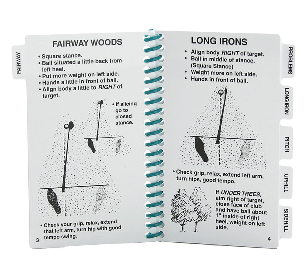 Pro Active The Golf Instructor Quick Golf Reference Guide
