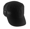 Fqzilon Small Peak Black Summer Caps Pack Of 1