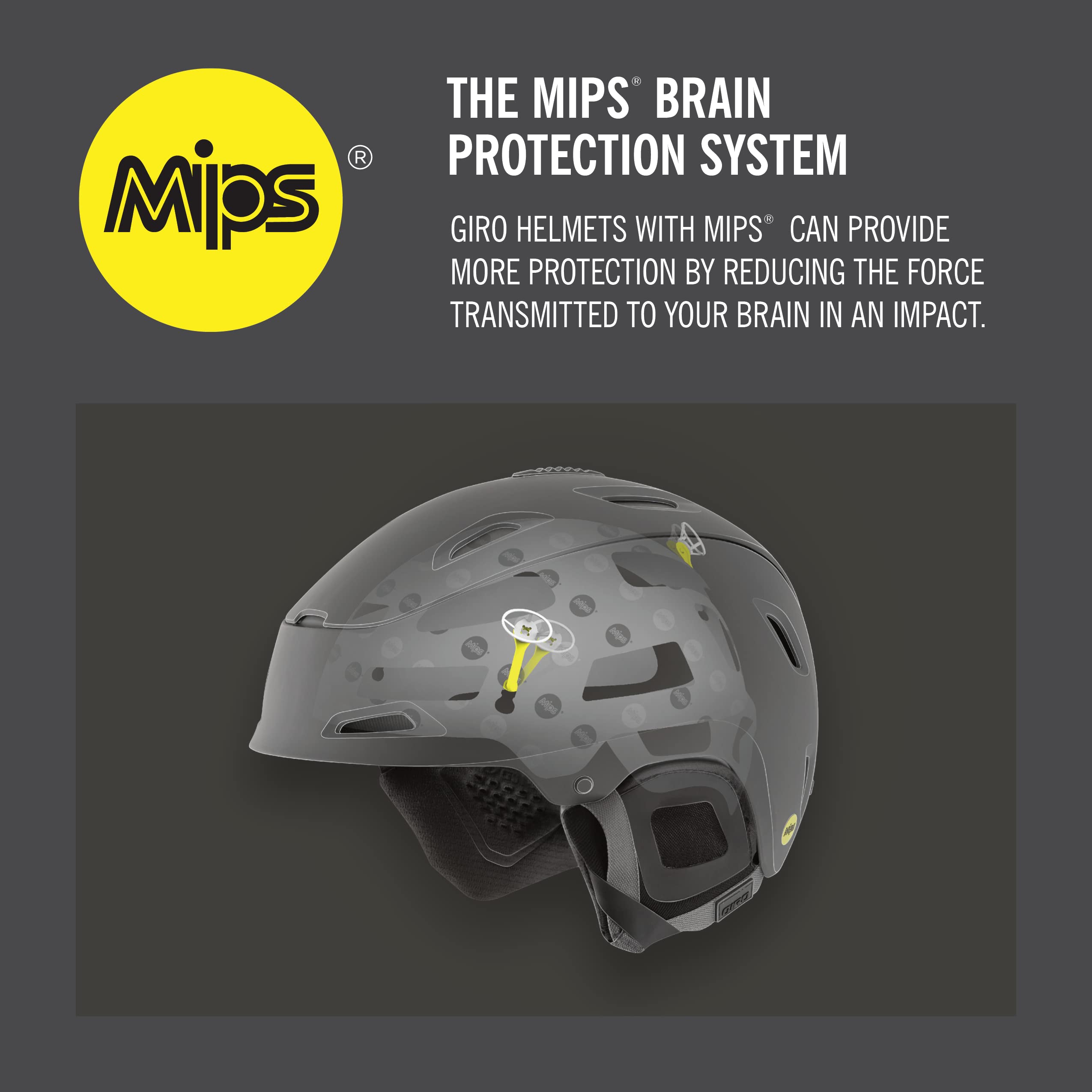 Giro Ratio Mips Ski Helmet - Snowboard Helmet For Men, Women & Youth - Matte Titanium - Size Xl (62.5-65 Cm)