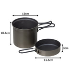 Evernew Titanium Ns Deep Pot With Handle, 9 L