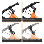 Nicedack Bicycle Stem 31.8Mm X 100Mm, Aluminum Alloy Bicycle Handlebar Stem 60 Adjustable, Bicycle Handlebar Riser, Rustproof Ha