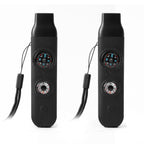 Emergency Survival Safety Whistle,Whistle For Kids With Lanyard,Compass,Thermometer,Ideal For Kayaking, Boating, Hiking, Camping