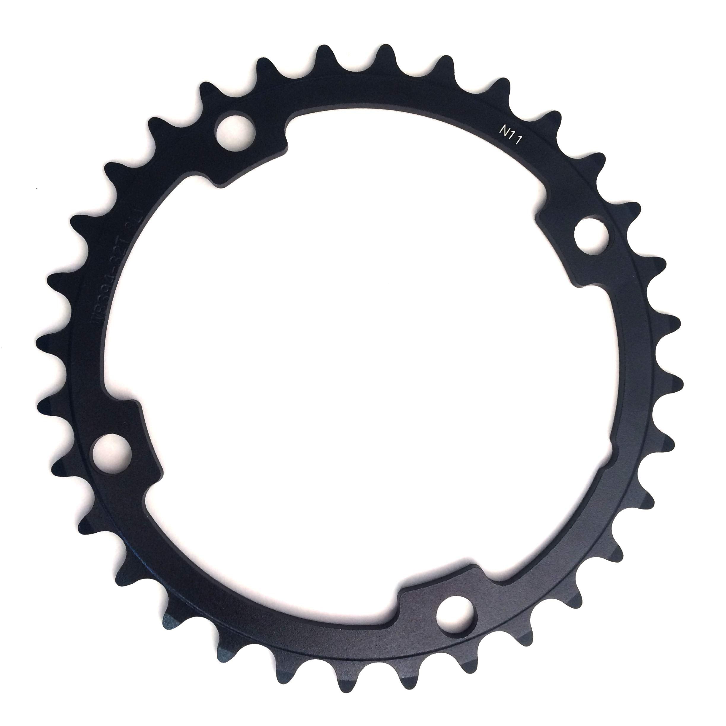 Fsa Full Speed Ahead Gossamer Super Road Abs Chainring - 110X32T, Black N10/11 W/Bolts Wb394-371-0067001960