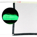 Sanung Fluorescent Badminton Net,20FT x 2.5FT Standard Size Volleyball Badminton Net Replacement for Night Use,Indoor Outdoor We