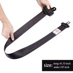 10L0L Golf Cart Belts Bracket Kit, 42 In Retractable Seat Belts For Yamaha, Ezgo Txt & Rxv, Club Car Ds, Club Car Perfect