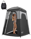 Kingcamp Camping Shower Tent, Portable Outdoor Privacy Toilet & Changing Tent Windproof & Waterproof Easy Setup 1 Or 2 Room Shel