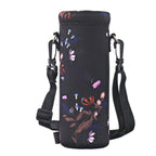 Aupet Water Bottle Bag Carrier,24Oz32Oz Insulated Neoprene Bottle Sling Holder Case Pouch Cover For 1000Ml750Ml Bottles With Sho
