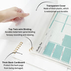 Weekly Planner Notepad Undated Weekly Goals Schedule Planner To Do List Notebook Planning Pad Calendars Organizers Habit Tracker
