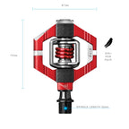 Crankbrothers Mtb Pedals Candy 7 Red