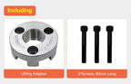 Salangid Lifting Adapter Mt0025 Compatible With Yamaha 5.3 V8, 4.2 V6, F200B, F115B, F425, Mt0022 And Non-Verado Mercury (1.5''