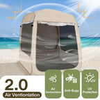 Alvantor Pop Up Screen House, 4 In 1 Outdoor Camping Tent,7'X7' Screen Room With Mosquito Netting &Waterproof Pvc, Suv Tent With