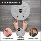 Figure Trimmer Core Abs Twister Board - Waist Sculptor Twister Board For Core & Ab Exercise - Waist Twisting Disc, Dizzy Disc Tw