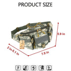 Creator Tactical Waist Pack Military Fanny Pack Outdoor Army Waist Bag Large Waist Pack For Daily Life Cycling Camping Hiking Hu