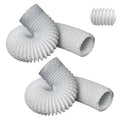 Upgrade 3  Marine Blower Hose Replacement for Boat Vent Bilge Blower Exhaust Fan, Marine Exhaust Hose Fit for 3 Inch Flexible Du