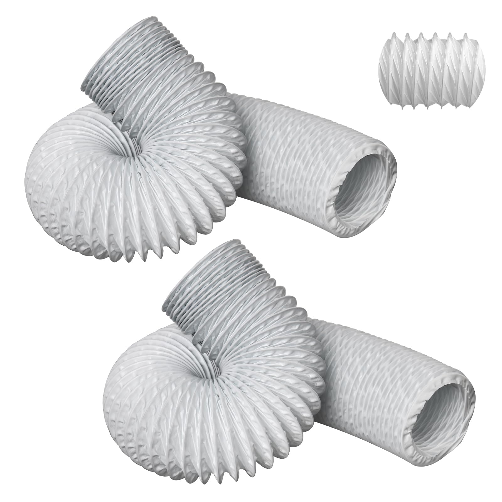 Upgrade 3  Marine Blower Hose Replacement for Boat Vent Bilge Blower Exhaust Fan, Marine Exhaust Hose Fit for 3 Inch Flexible Du