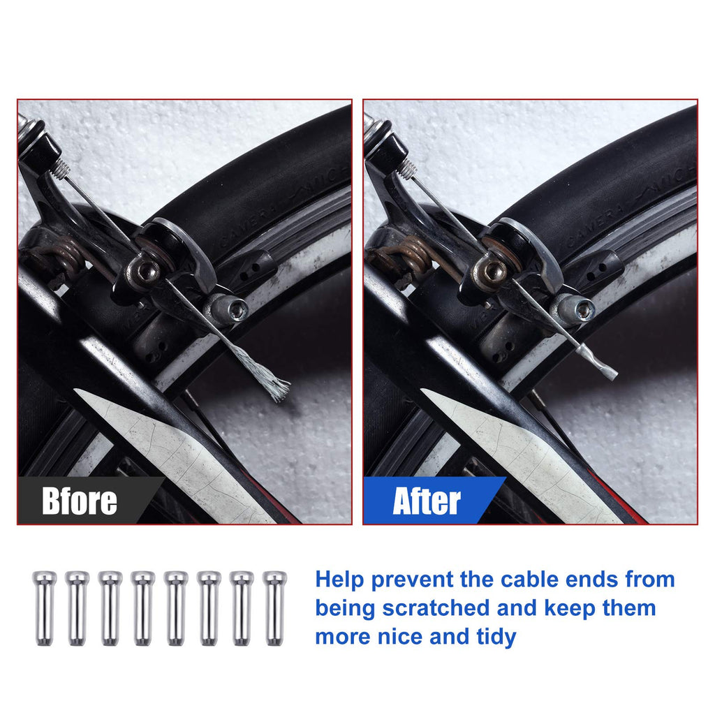Universal Bicycle Transmission Line Bicycle Shift Derailleur Cable And Brake Cable Kit For Bicycle Mountain Road Bike Repair (Bl