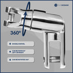 Five Oceans 316 Stainless Steel Multidirectional Boat Anchor Swivel, Anchor Chain Swivel Connector, Up To 5/16-Inch Chain, 360-D
