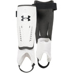 Ua Challenge Shin Guard Yth White/Black M
